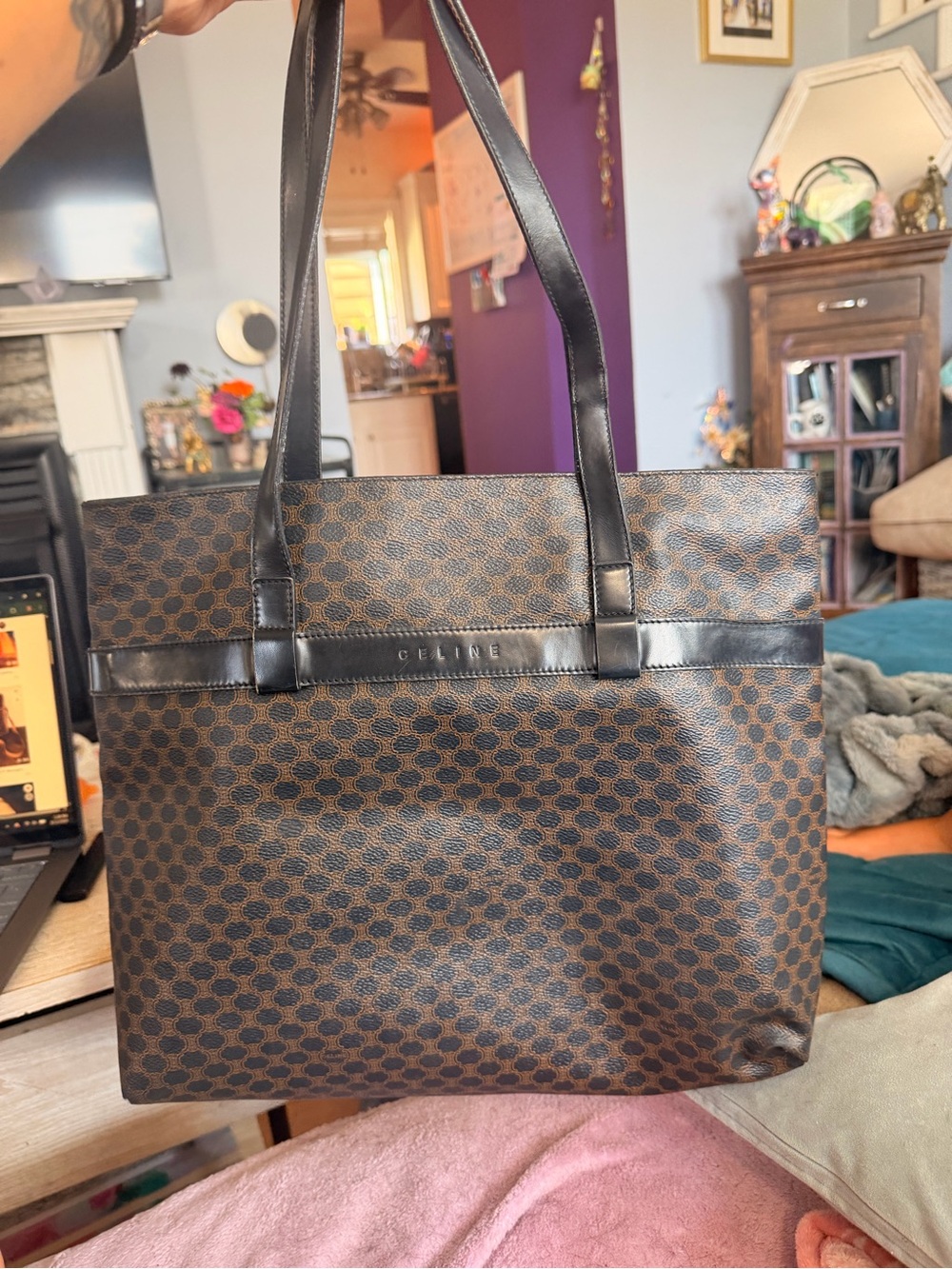 Celine Triumph Tote EUC! GORGEOUS! - Picture 10 of 10